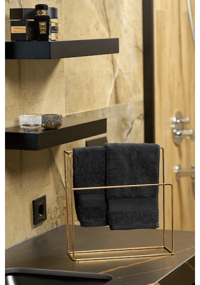 Parlak Altın Renk Çok Amaçlı Tezgah Üstü Mutfak & Banyo Havluluğu Modern Havlu Askılığı