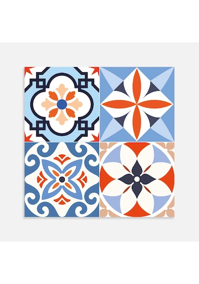 Tink Meksika 010 Karma Desenli Pvc Karo 30X30 Cm