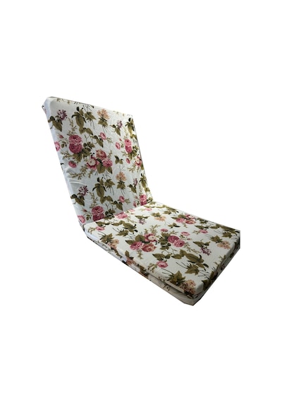 Katlanır Yer Yatağı Ve Tek Kişilik Sünger Katlanır Minder Yatak 55x165 Cm 3 Cm-ingiliz Gülü