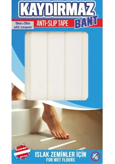 Banyo Küvet Kaydırmazlık Bandı 19mmx20cm 10'lu