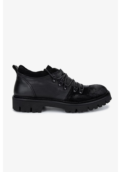 Valmenti Erkek Hakiki Deri Siyah Casual Bot 1158 4901 Erk Ayk Sk25-26 Nero Siyah