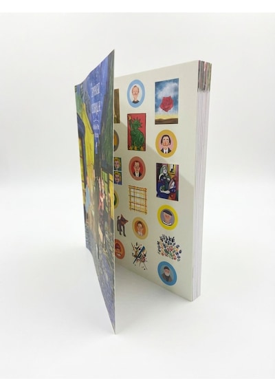 Melimelek Zamansız Ressamlar Ajandası Iv, Zamansız Ajanda 16.5x19.5 Cm Sticker'lı Zamansız Iv