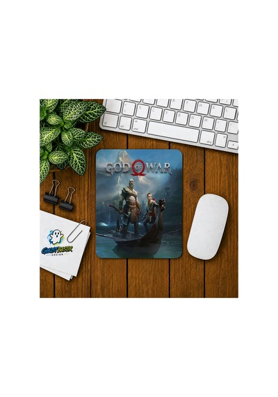 God Of War Baskılı Oyuncu Mousepad 088
