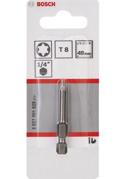 Bosch Extra Hard Vidalama Ucu T8x49 mm 1'li - 2607001628