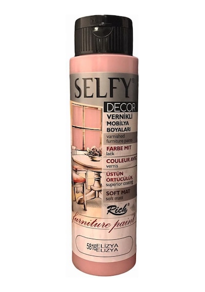 Rich Selfy Decor Vernikli Mobilya Boyası 500Cc N:5816 Elizya
