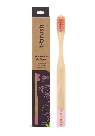 T-Brush Bambu Yumuşak Çocuk Diş Fırçası