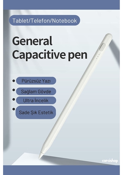 Xiaomi Redmi Pad Se/redmi Pad 2 Uyumlu Bağlantısız Dokunmatik Kalem Çizim Ve Tasarım Tablet Kalemi