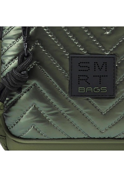 Smart Bags Parlak Kumaş Küçük Boy Askılı Kadın Sırt Çantası 3247 Yeşil