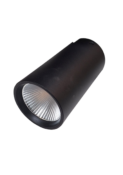 Silindir Philips Ledli 30w Siyah Tavan Armatürü Beyaz Işık