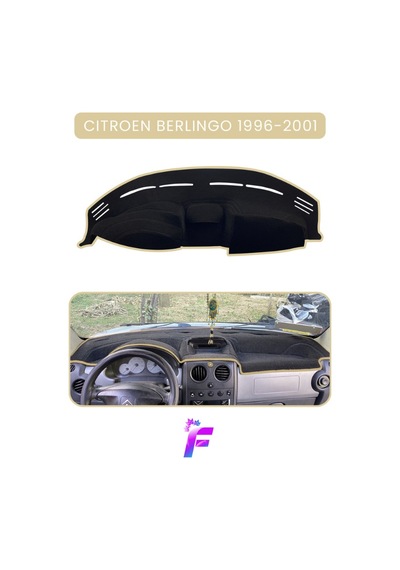 Cıtroen Berlingo 1996-2001 Uyumlu Torpido Örtüsü Çatlama Ve Isıya Karşı Tam Koruma Ta37