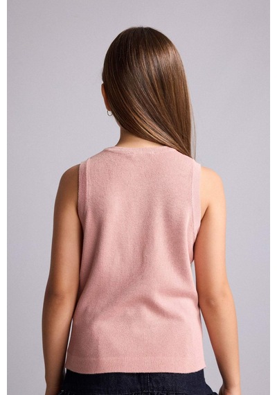 Defacto Halter Yaka Gül Atlet Kız Çocuk H0709a826smbr86 Pembe-br86