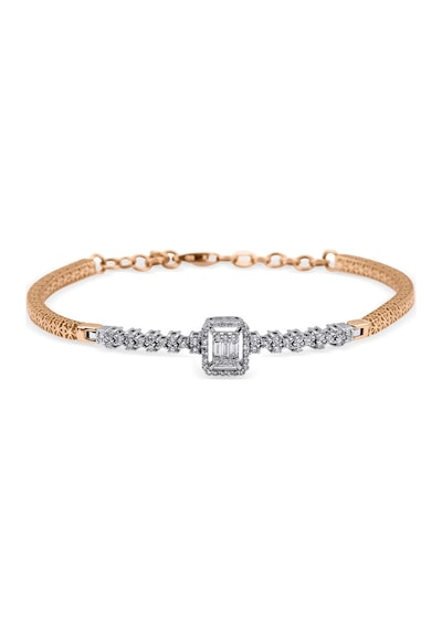 0.60 Karat Baget Pırlanta Bileklik - Hrd Sertifikalı 70151404