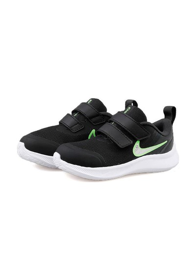 Nike Star Runner 3 Tdv Bebek Koşu Ayakkabısı Da2778-006 Siyah Siyah