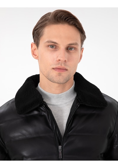 Pierre Cardin Siyah Suni Deri Mont 50300555-001