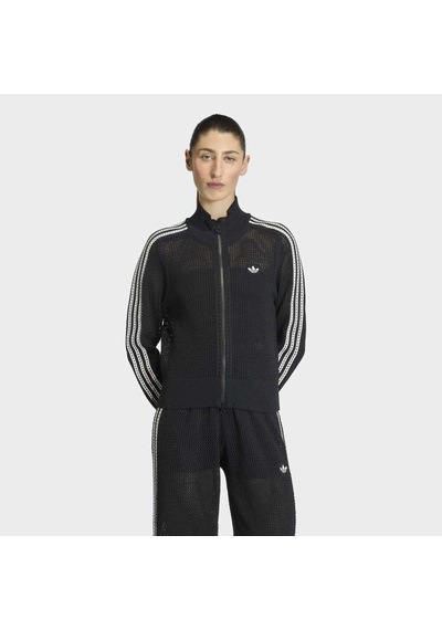 Adidas Kc6497 Crochet Tt Kadın Eşofman Üstü Siyah