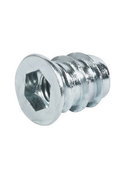 Hafele Minifix - 100 Takım 18 Mm Ahşap Için Metal Dubelli Minifix