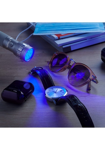 Varta Day Light Uv Led Mor Işık El Feneri Gri