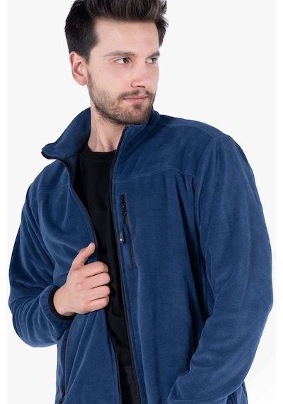 Owl Polar Ceket Tam Fermuarlı 3 Cepli İndigo