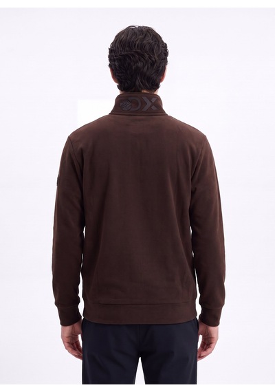Discovery Expedition D6wm-swt3809 Kahverengi Erkek Sweatshirt Kahve