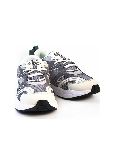 Calvin Klein Erkek Spor & Sneaker Ayakkabı Ym0ym00589 Gri