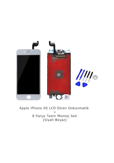 Apple Uyumlu iPhone 6S LCD Ekran + Dokunmatik Tamir Seti