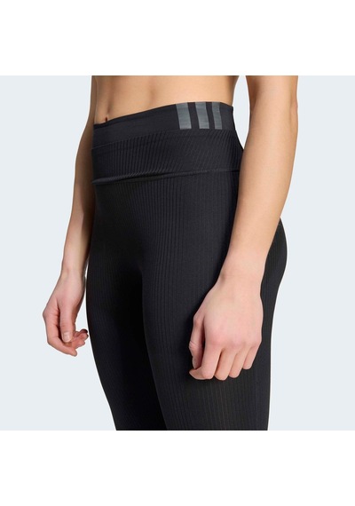 Adidas All Me Rib Kadın Siyah Tayt Kq5810