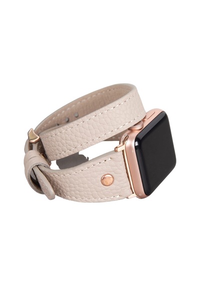 Apple Watch Uyumlu Deri Kordon 42-44-45mm Slim Dtrt Erc3