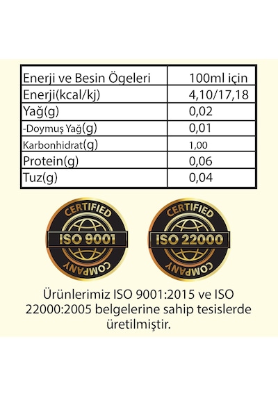 Hanzade Bitkisel Enginar Sirkesi 2 x 500 ML