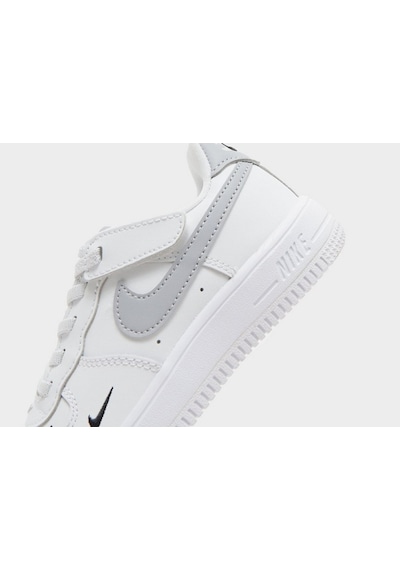 Nike Force 1 Low Easyon Ps Çocuk Spor Ayakkabı-sprtx Beyaz - Gri