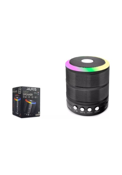 Auris Kln190 Bluetooth Speaker Mini Işıklı Bt 5.1 Şarjlı