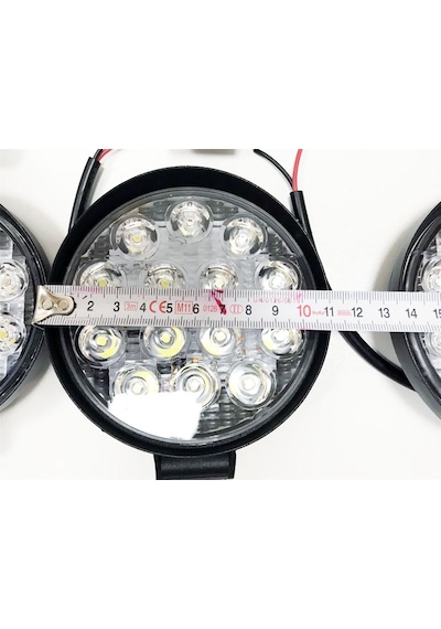 Replax 10 Adet 14 Led Yuvarlak Off Road Sis Farı Sis Lambası Çalışma Lam