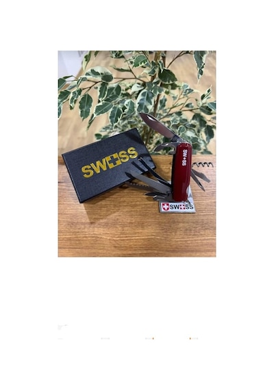 Swıss 13 Fonksiyonlu Orijinal Isviçre Kamp Çakısı Paslanmaz Çelık A01.13 Bordo