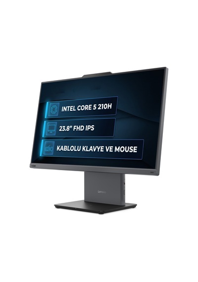 Lenovo Thinkcentre Neo 50A 24 Gen 5 12SC004GTR 003 Core 5-210H 32 GB 1 TB SSD 23.8" Dos FHD AIO Masaüstü Bilgisayar Lenovo Thinkcentre Neo 50A 24 Gen 5 12SC004GTR 003 Core 5-210H 32 GB 1 TB SSD 23.8" Dos FHD AIO Masaüstü Bilgisayar
