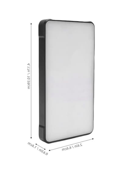 Mobil Telefon Dolgu Işığı Led Fill Light 10w 4000mah Type-c Şarjlı 3000-6500k Ayarlanabilir Parlaklık 3 Renk Modu 360 Döner Taşınabilir Video Fotoğraf Işığı Lj-s01 10c