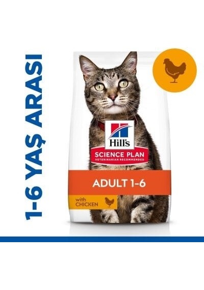 Hill's Scıence Plan Tavuklu Yetişkin Kedi Maması 10kg