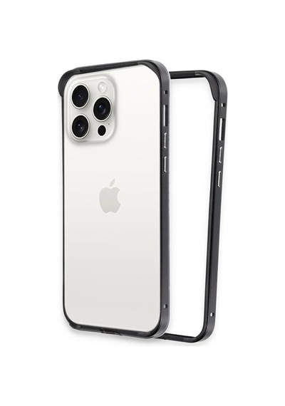 Joko Apple Uyumlu iPhone 15 Pro Uyumlu Land Bumper Koruma Kapak - Siyah