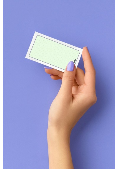 Renkli Not Kartı - 50 Adet - 7 10 Cm - Çalışma Kartı - Notepad - Not Kağıdı - Bloknot - Planlayıcı
