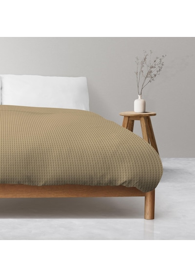 %100 Pamuklu 150x200 Cm Waffle Desenli, Pike Yatak & Koltuk Örtüsü Çok Renkli