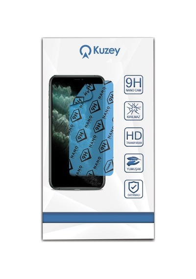 Apple Uyumlu iPhone 11 Pro Max Nano Glass Esnek Kırılmaz Ekran Koruyucu Cam (477958576) 10 Tl Fark Ile Şeffaf Kılıf