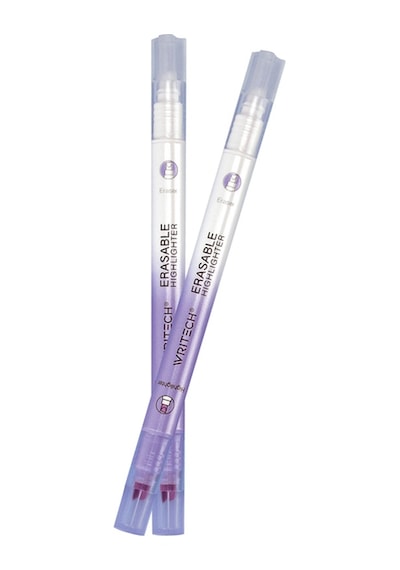 Wrıtech W-822 Silinebilir Fosforlu Kalem Neon Mor - 12'li Kutu