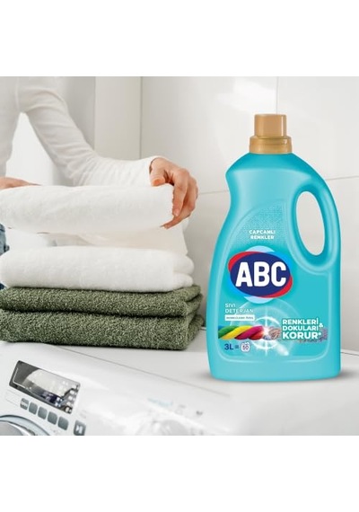 Sıvı Çamaşır Deterjanı Renkliler 3 L 0.75 LT - 2.5 LT - 12 KG