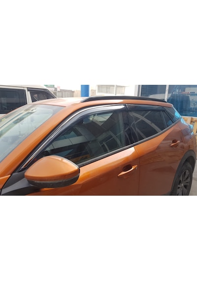 Peugeot 2008 Mügen Cam Rüzgarlığı 2020 Sonrası Nikelajlı 4 Lü SET