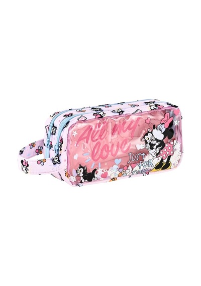Minnie Mouse Kalem Çantası Charm-lx 49322 Çok Renkli
