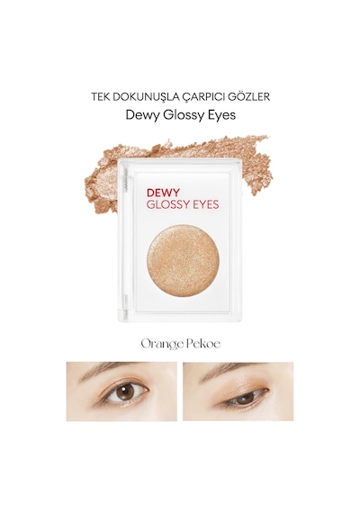 Mıssha Nemli Bitiş Ve Işıltılı Görünüm Sunan Göz Farı M Dewy Glossy Eyes Genel