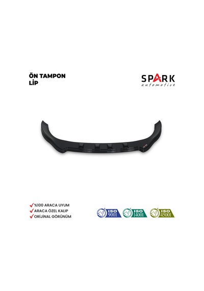 Fiat Egea 2015- Yılı Ve Sonrası Uyumlu Ön Tampon Lip Siyah