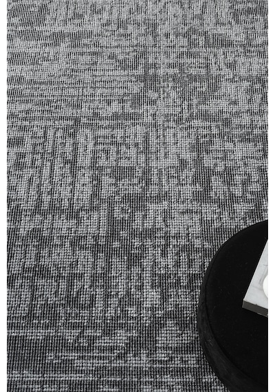 Antik Gri Halı Yıkanabilir Kaymaz Taban Şönil Kilim Dokuma Pamuk Taban Kilim 10119a Gri