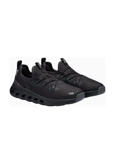 On Cloudleap Çocuk Ayakkabı Cloudtec Phase Yastıklama Ve Helion Superfoam Outdoor Ayakkabı Siyah 31,5