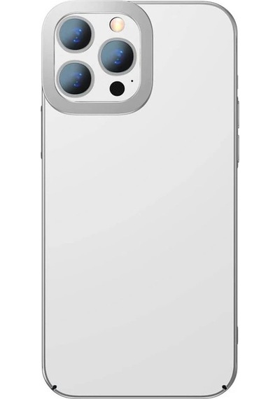 Baseus Glitter Apple iPhone Uyumlu 13 Pro Kılıf Renkli Kenar Şeffaf Kılıf- 5775 Pembe
