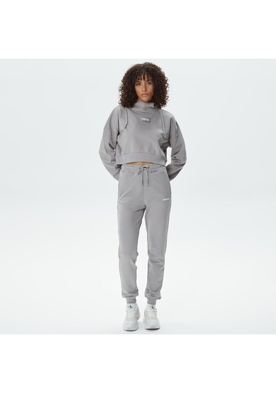 United4 Classic Kadın Gri Hoodie