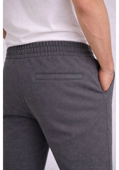 Wear Vexel Erkek Diagonel Mikro Dokulu Duble Paça Cepli Pantolon, Modern Kesim - Füme Çok Renkli Wear Vexel Erkek Diagonel Mikro Dokulu Duble Paça Cepli Pantolon, Modern Kesim - Füme Çok Renkli